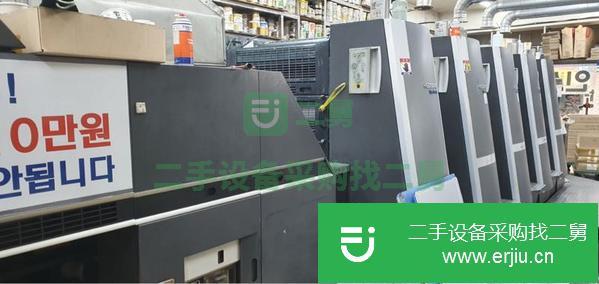 浙江出售二手海德堡CD74-5五色印刷機