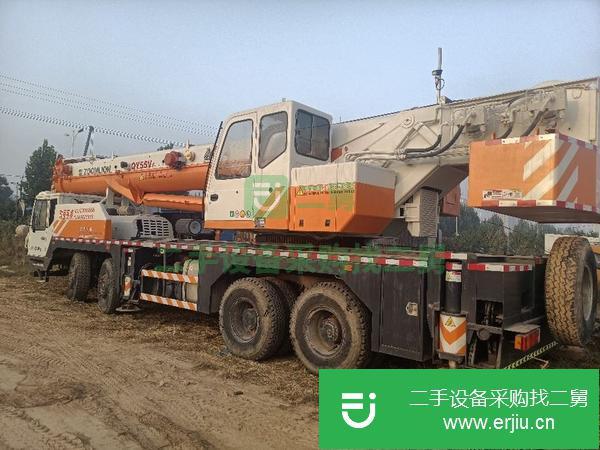 河南出售二手中聯55噸吊車