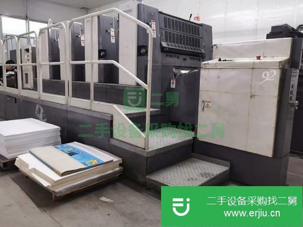 浙江出售二手筱原75-4印刷機