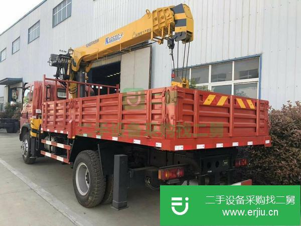 安徽出售二手大運8噸隨車吊