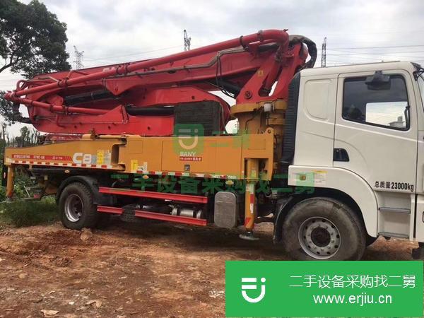 廣東出售二手三一37米泵車