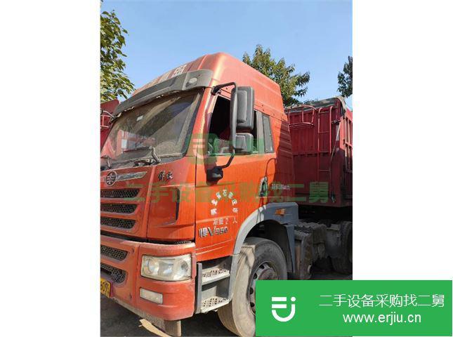 河北出售二手青島解放半掛車