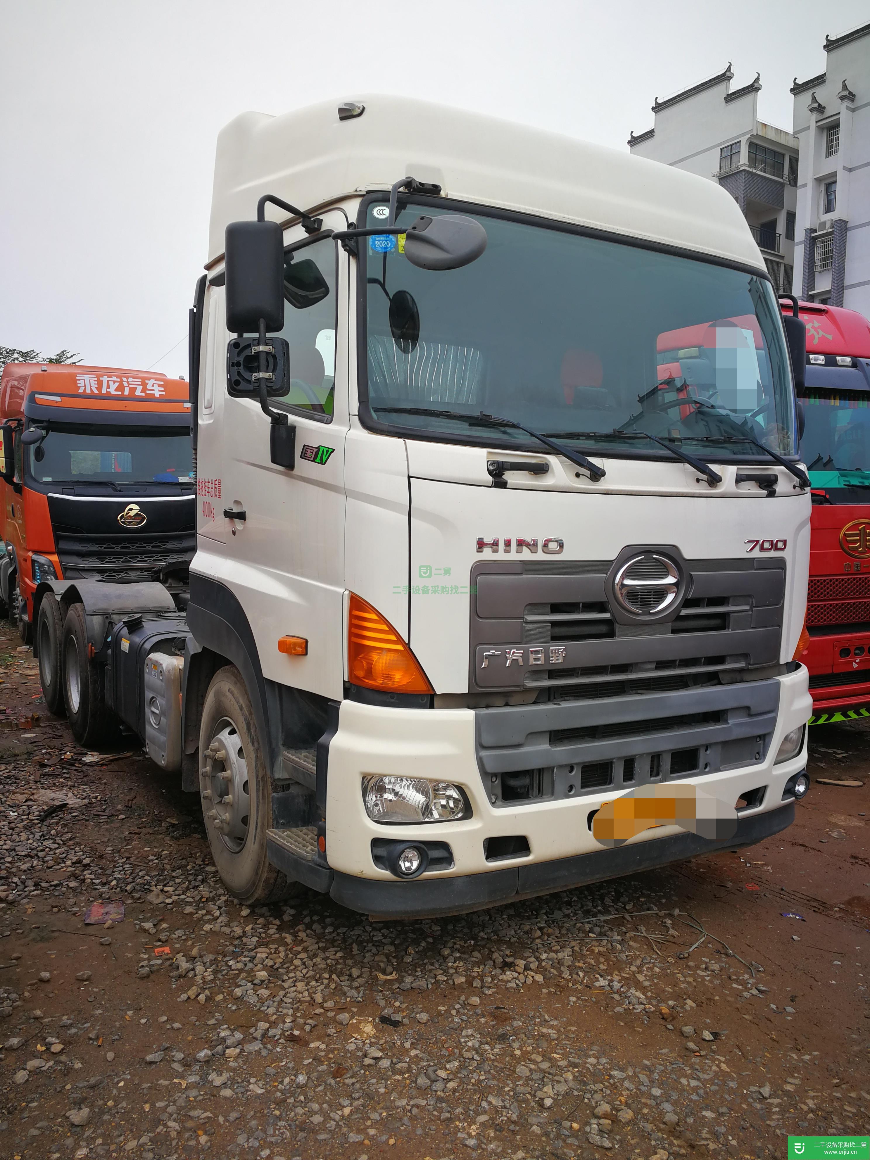 江西出售二手廣汽日野牽引車