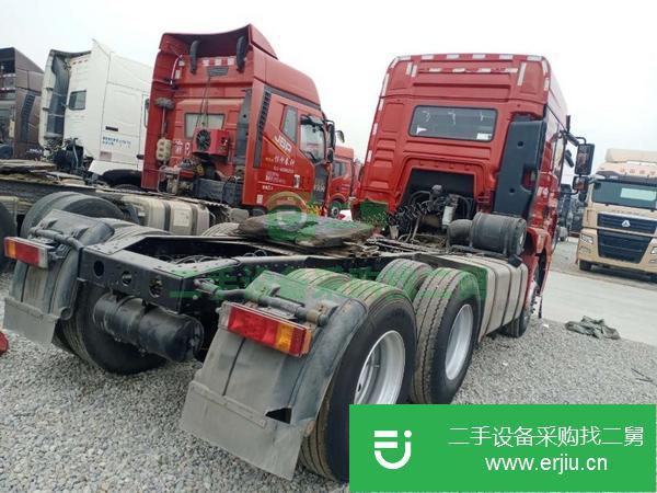 山東出售二手德龍國四375馬力牽引車