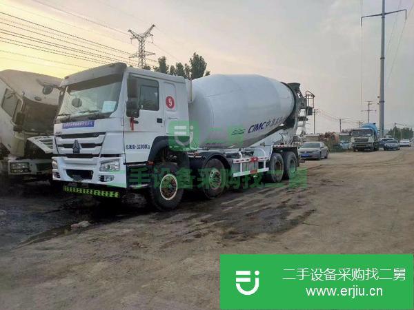 河南出售二手18年五月大20方豪沃攪拌車