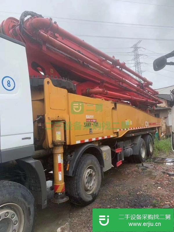 江蘇出售二手奔馳56米泵車