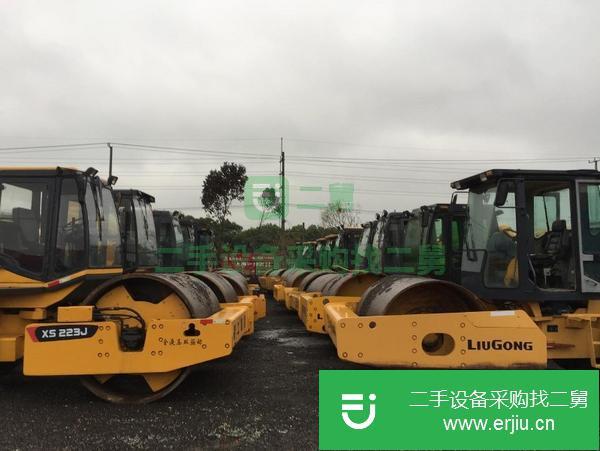 陜西出售二手20噸壓路機
