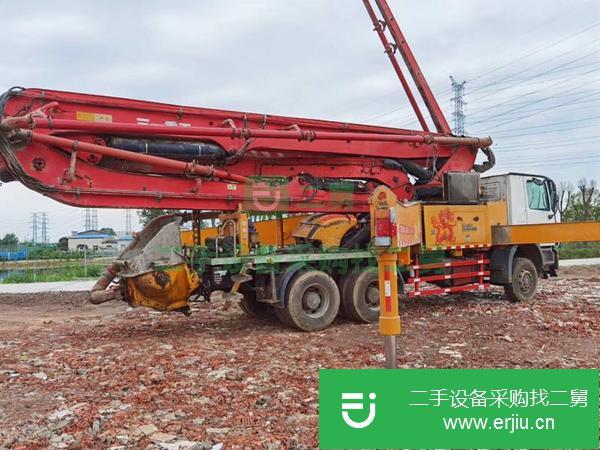 湖南出售二手三一49米泵車