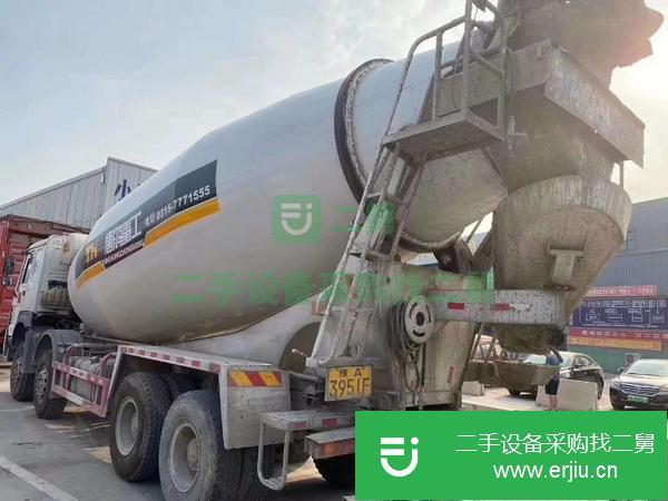 河南出售二手19年國五豪沃大22方攪拌車