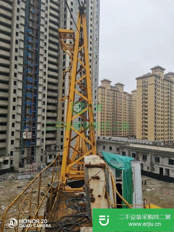 山東出售二手12年匯友5008塔吊