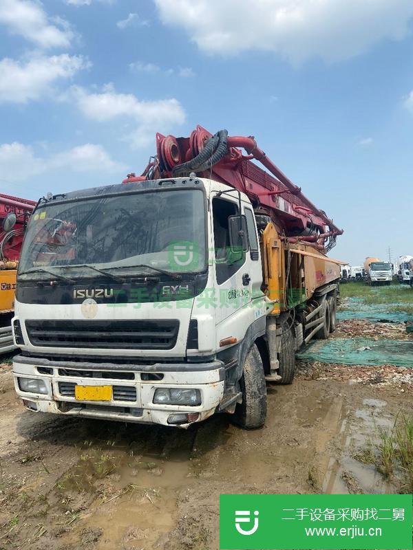 江蘇出售二手徐工56米泵車