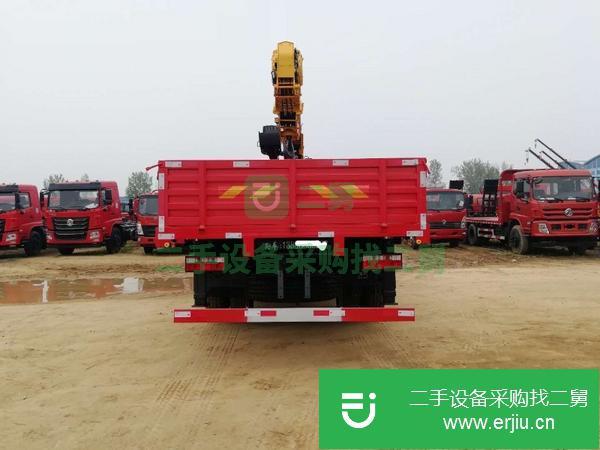 吉林出售二手東風12噸4節臂隨車吊
