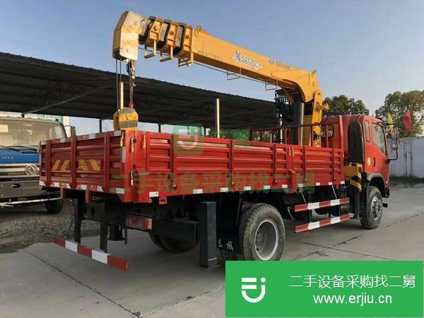 安徽出售二手大運8噸隨車吊