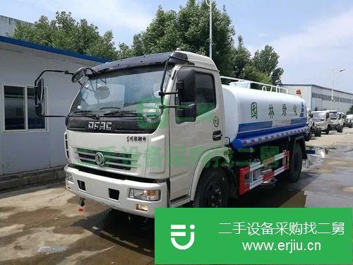 湖北出售二手東風多利卡8方灑水車