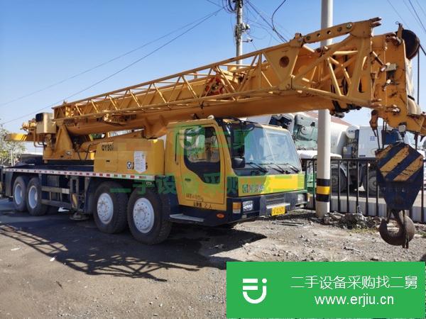 山東出售二手徐工50K—2吊車