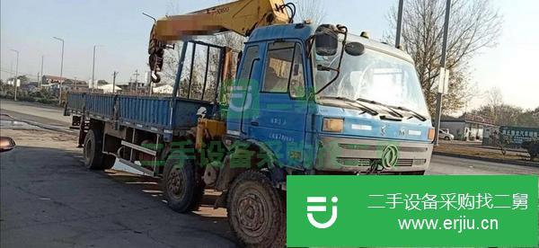 湖北出售二手宇通八噸小三軸隨車吊