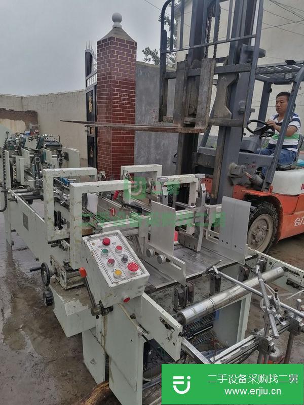 浙江出售二手哈德580高速糊盒機