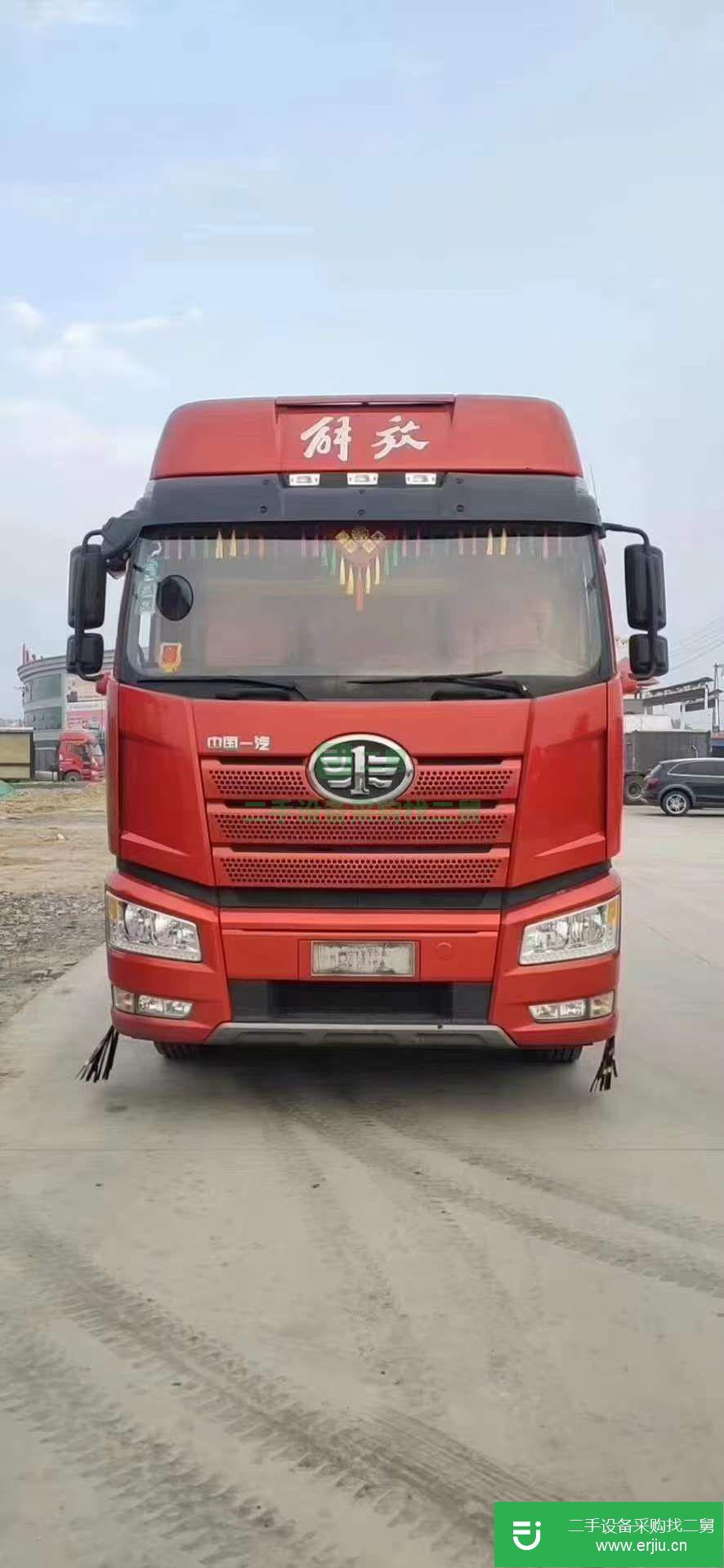山東出售二手一汽解放420馬力牽引車
