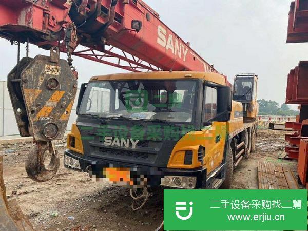 廣東出售二手25噸4節臂三一吊車