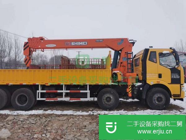 河北出售二手2020年1月石煤14噸5節臂國五隨車吊