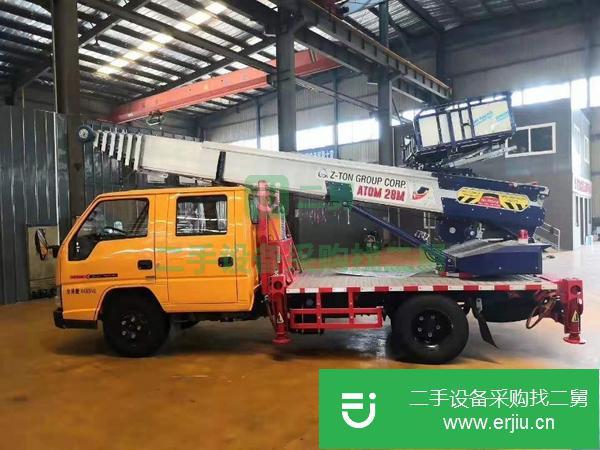 河北出售二手江鈴28米高空云梯車