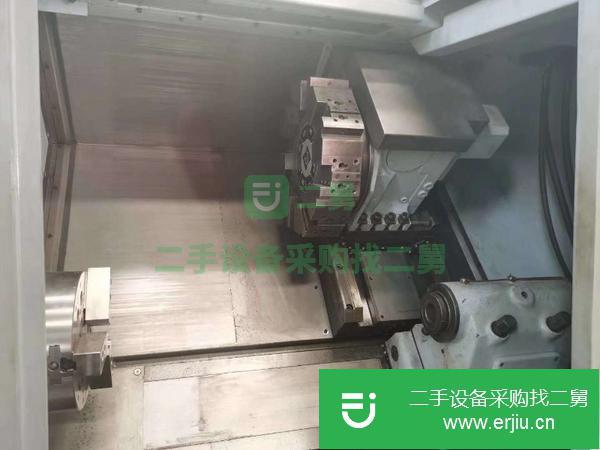 江蘇出售二手數控斜軌車床，10寸卡盤8工位