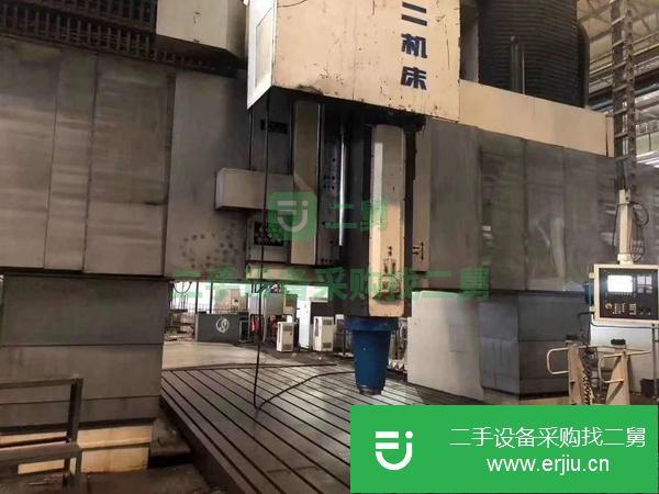 浙江出售二手濟南二機4x12米數控五面體龍門鏜銑床