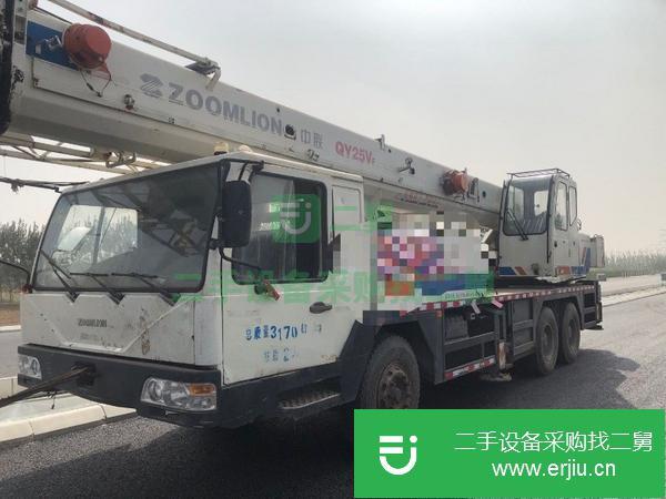 江蘇出售二手中聯25v5汽車吊