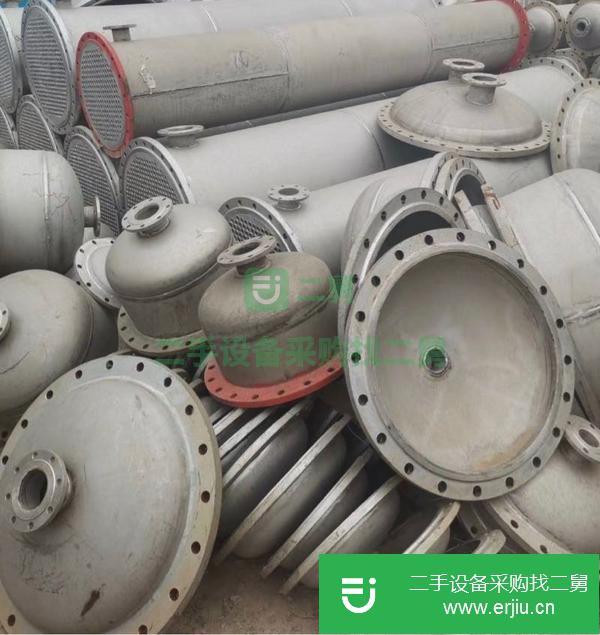 江西出售二手不銹鋼列管式冷凝器