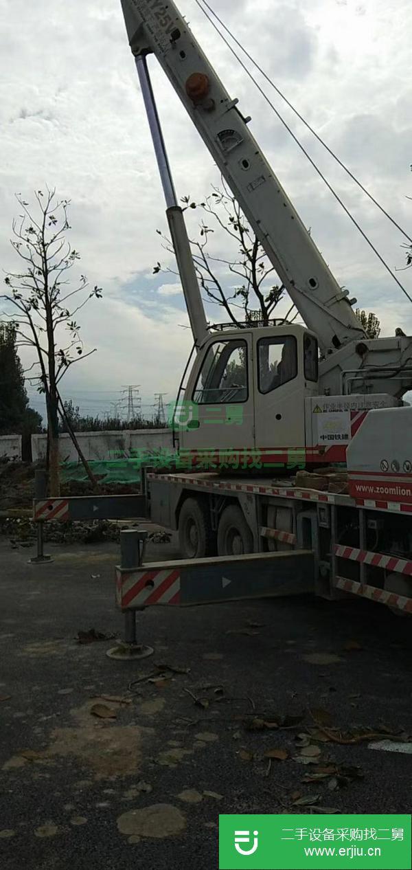 陜西出售二手中聯吊車