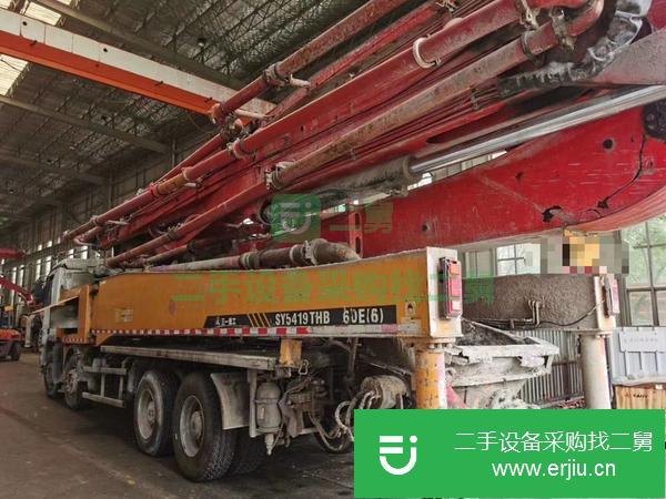 北京出售二手奔馳56米泵車