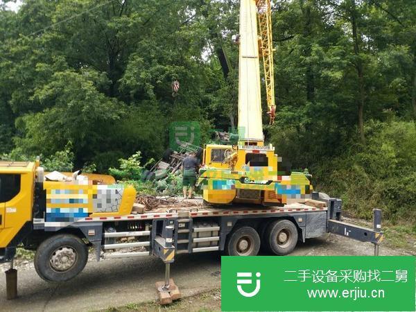 湖南出售二手25噸徐工吊車國五,原車原版