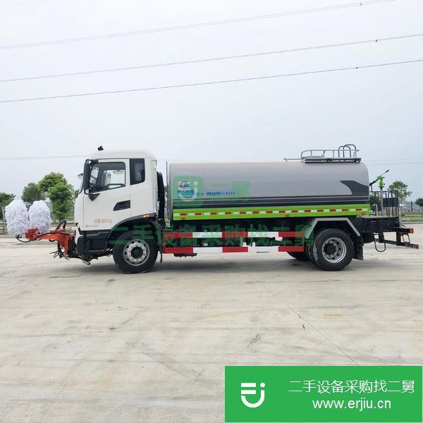 貴州出售二手東風灑水護欄清洗車