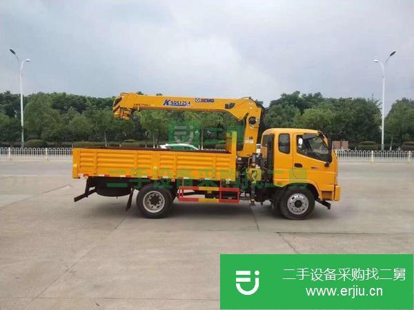 湖北出售二手福田瑞沃6.3噸隨車吊