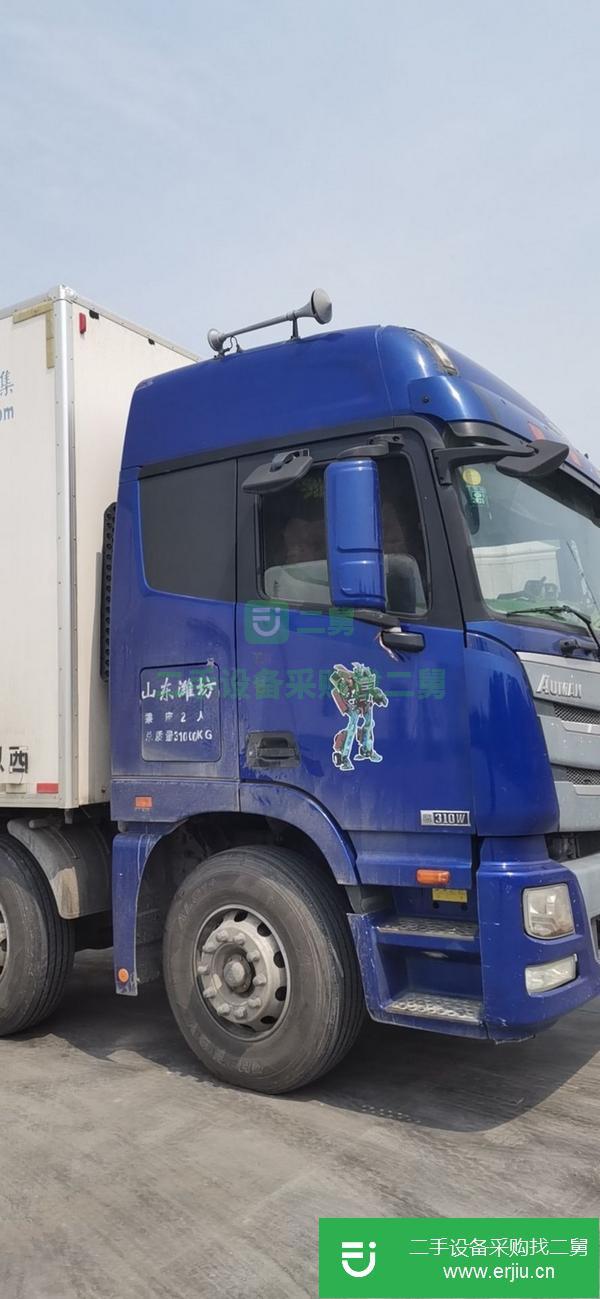 山東出售二手9.6米冷藏車，車輛好，輪胎新