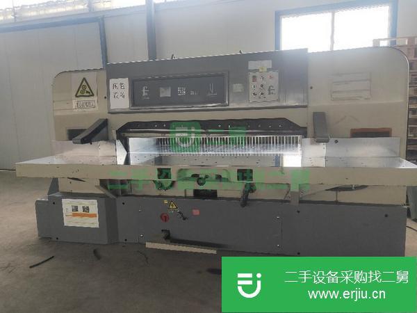 廣東出售二手1860申威達雙渦輪伺服程控切紙機