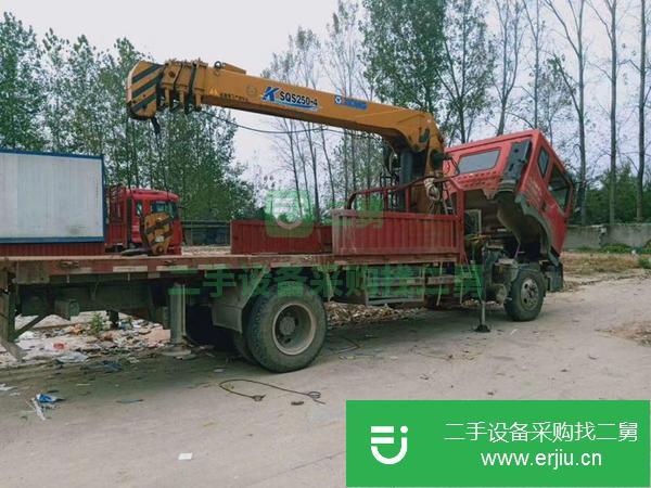 湖北出售二手徐工10噸單橋4節(jié)臂吊車