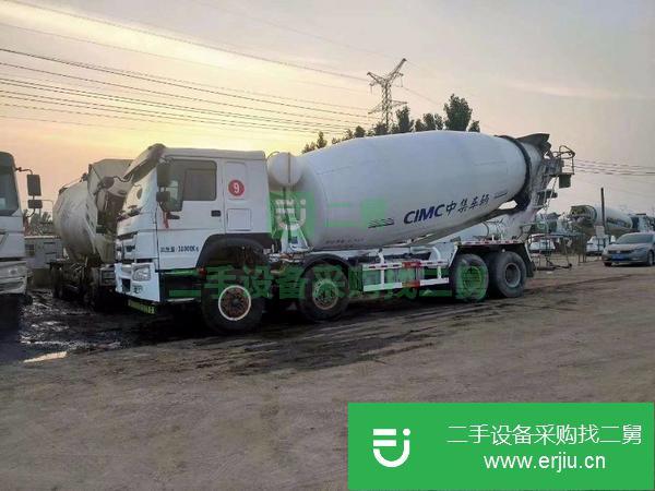 河南出售二手18年五月大20方豪沃攪拌車