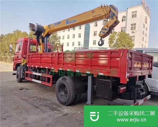 陜西出售二手徐工10噸隨車吊