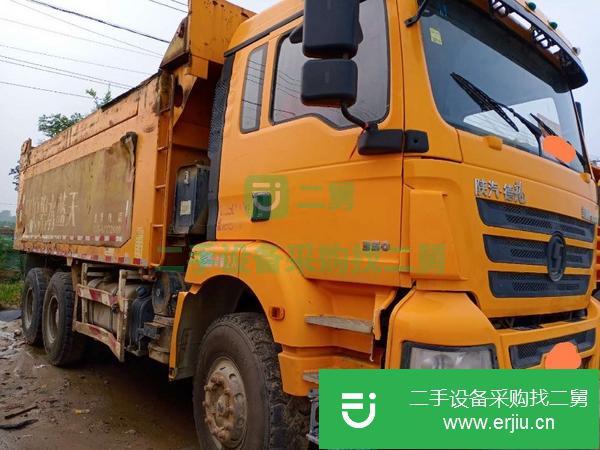 山東出售二手5.8米后八輪德龍自卸車  350馬力