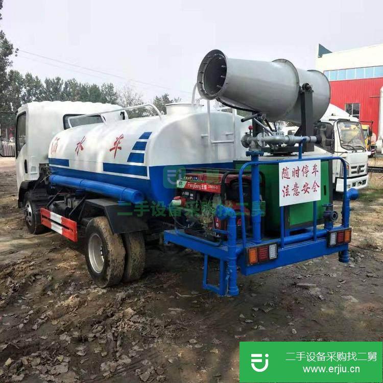 山東出售二手福田5立方灑水車