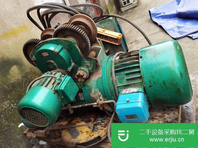 江蘇出售二手3噸電動葫蘆