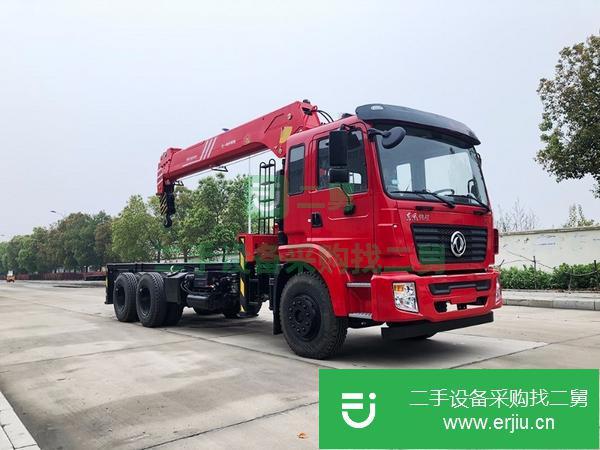 江西出售二手東風后八輪玉柴240馬力配三一12噸5節(jié)臂隨車吊