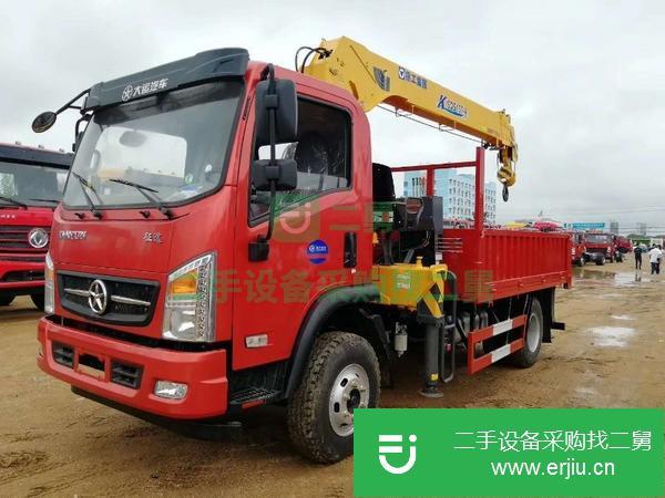 湖北出售二手徐工6.3噸隨車吊