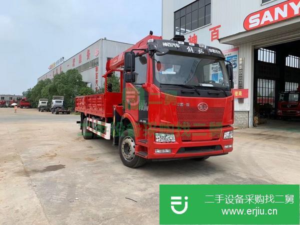 甘肅出售二手國六隨車吊可分期付款包上戶