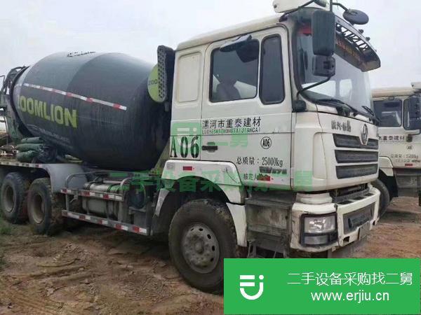 江蘇出售二手德龍國四大12方攪拌車