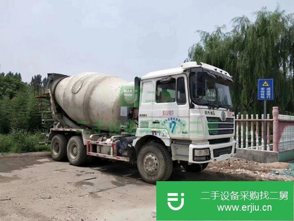 寧夏出售二手德龍12方攪拌罐車