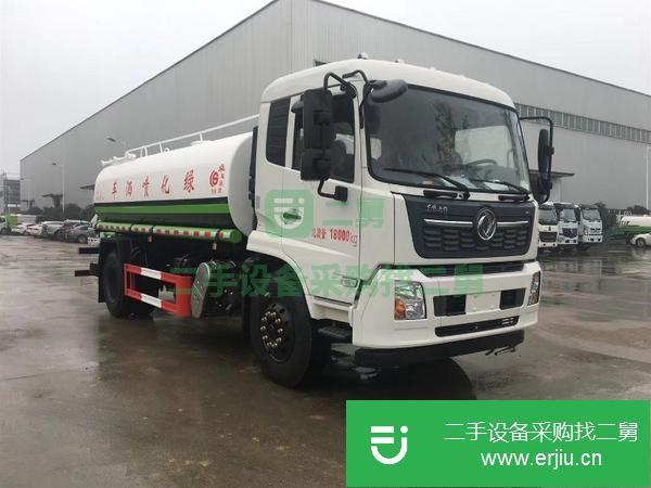 山西出售二手國五灑水車15噸