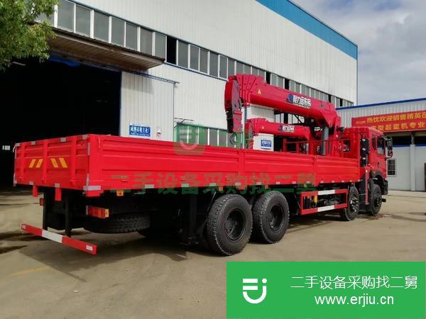 湖北出售二手前四后八程力隨車吊