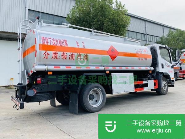 內蒙古出售二手解放虎V8噸油罐車
